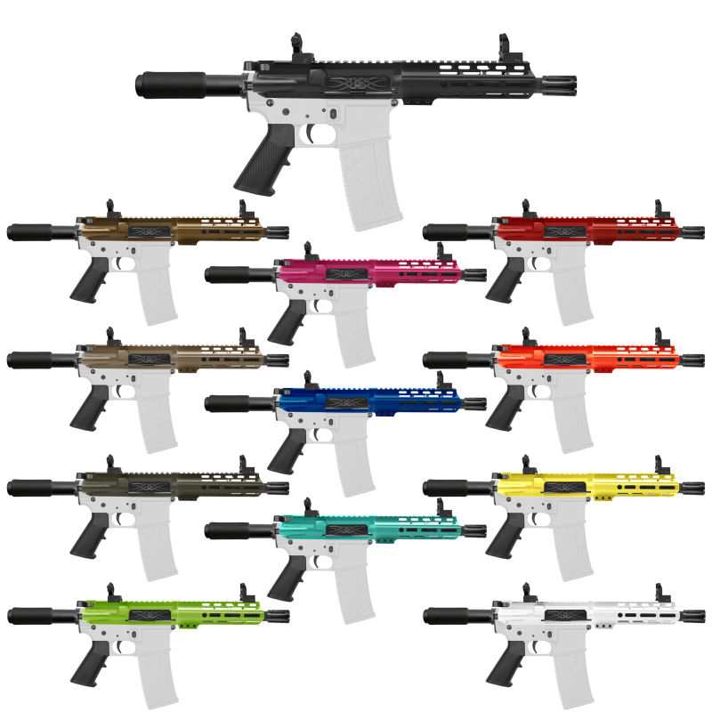 AR 9mm 7" Barrel W/ 7'' Handguard|Cerakote Color Options | ''HUMMINGBIRD'' Pistol Kit