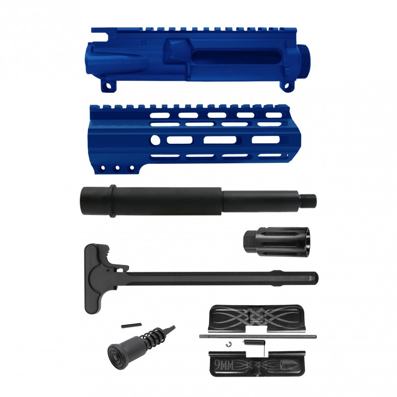 AR 9mm 7" Barrel W/ 7'' Handguard|Cerakote Color Options | ''HUMMINGBIRD'' Pistol Kit