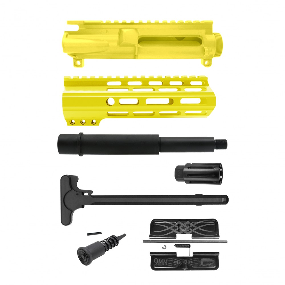 AR 9mm 7" Barrel W/ 7'' Handguard|Cerakote Color Options | ''HUMMINGBIRD'' Pistol Kit
