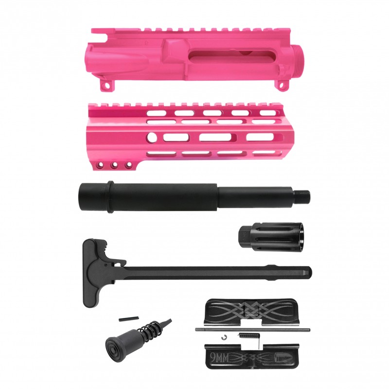 AR 9mm 7" Barrel W/ 7'' Handguard|Cerakote Color Options | ''HUMMINGBIRD'' Pistol Kit