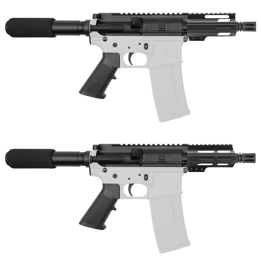AR 9mm 4'' Barrel W/ 4'' Handguard Option | ''MINUTEMAN'' Pistol Kit AR 9mm 4'' Barrel W/ 4'' Handguard Option | ''MINUTEMAN'' Pistol Kit