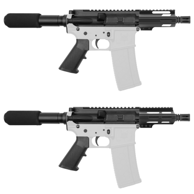 AR 9mm 4'' Barrel W/ 4'' Handguard Option | ''MINUTEMAN'' Pistol Kit