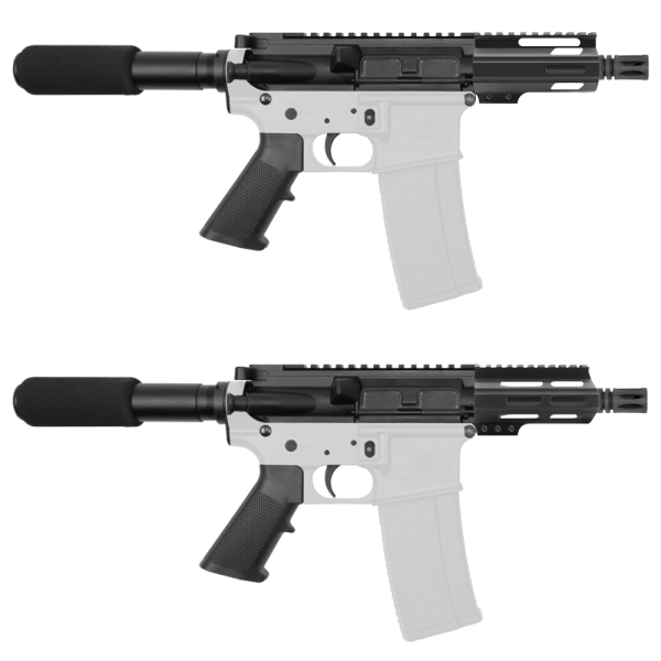 AR 9mm 4'' Barrel W/ 4'' Handguard Option | ''MINUTEMAN'' Pistol Kit AR 9mm 4'' Barrel W/ 4'' Handguard Option | ''MINUTEMAN'' Pistol Kit