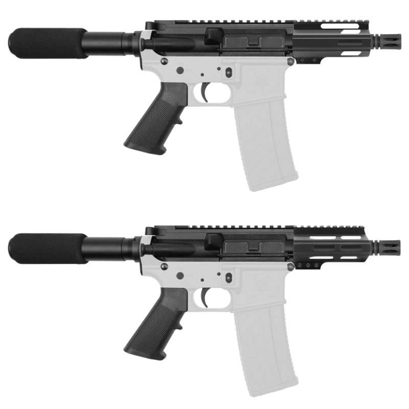 AR 9mm 4'' Barrel W/ 4'' Handguard Option | ''MINUTEMAN'' Pistol Kit AR 9mm 4'' Barrel W/ 4'' Handguard Option | ''MINUTEMAN'' Pistol Kit