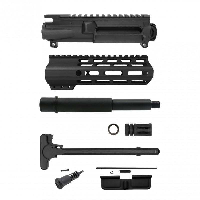 AR-9mm 7.5" Barrel W/ 7" Handguard option | ''REBEL'' Pistol Kit