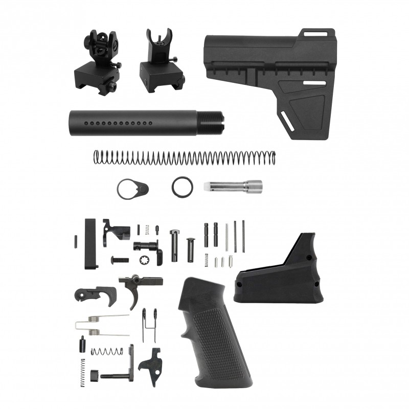 AR-9mm 7.5" Barrel W/ 7" Handguard option | ''REBEL'' Pistol Kit