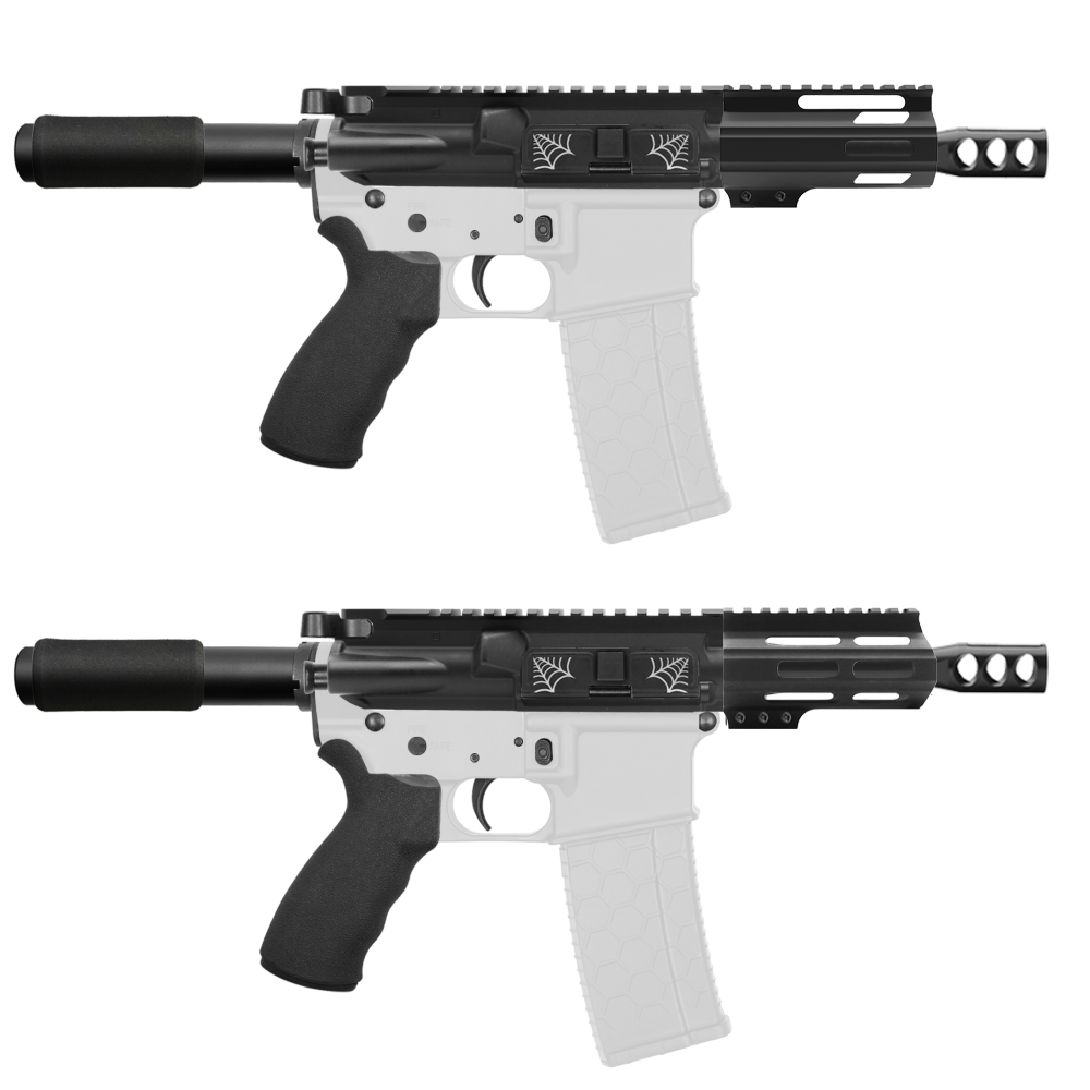 AR 9mm 4'' Barrel W/ 4'' Handguard Option | ''SPIDER-4'' Pistol Kit AR 9mm 4'' Barrel W/ 4'' Handguard Option | ''SPIDER-4'' Pistol Kit