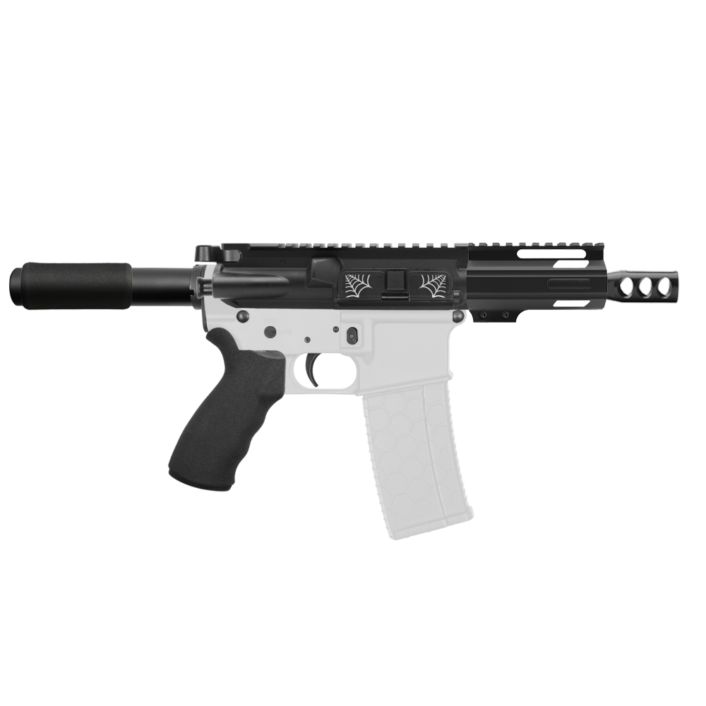 AR 9mm 4'' Barrel W/ 4'' Handguard Option | ''SPIDER-4'' Pistol Kit AR 9mm 4'' Barrel W/ 4'' Handguard Option | ''SPIDER-4'' Pistol Kit