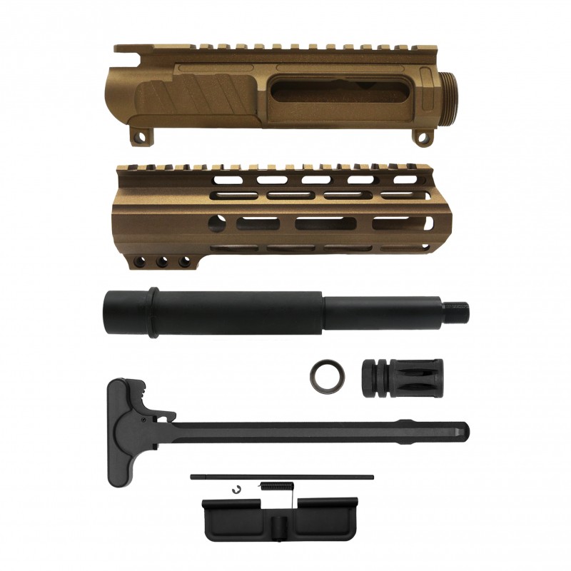 AR-9 7.5" Barrel 7" M-LOK Handguard | ''THE CUPID'' Pistol Kit AR-9 7.5" Barrel 7" M-LOK Handguard | ''THE CUPID'' Pistol Kit
