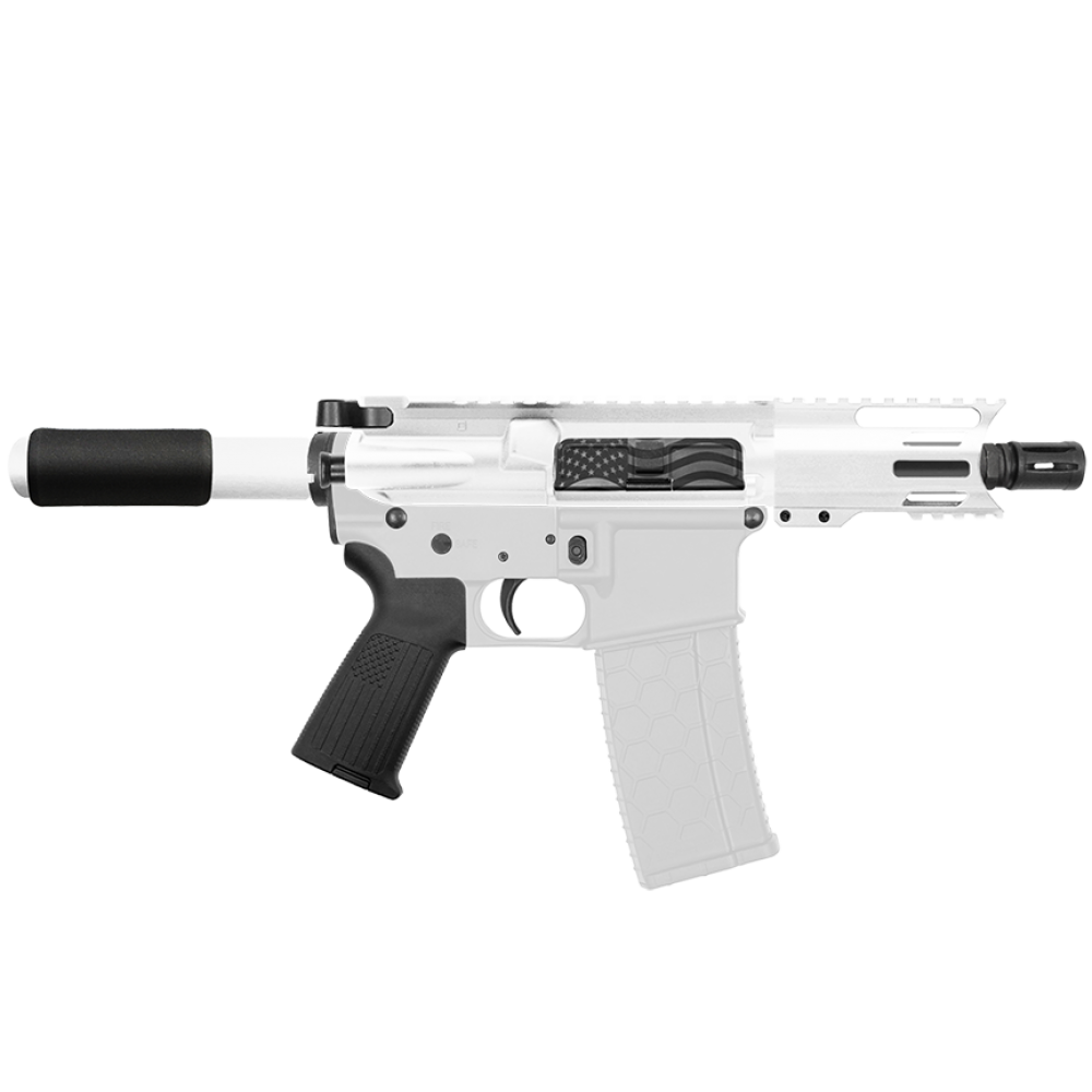 AR 9mm 4'' Barrel W/ 4'' Handguard Color Options| ''USA-4'' Pistol Kit AR 9mm 4'' Barrel W/ 4'' Handguard Color Options| ''USA-4'' Pistol Kit