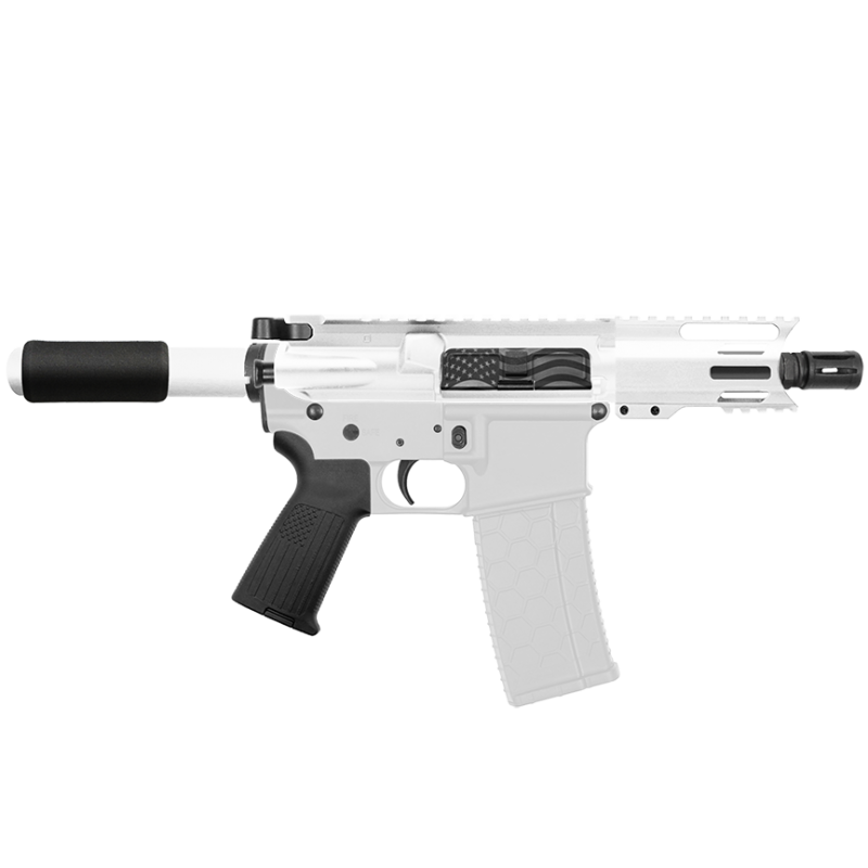 AR 9mm 4'' Barrel W/ 4'' Handguard Color Options| ''USA-4'' Pistol Kit AR 9mm 4'' Barrel W/ 4'' Handguard Color Options| ''USA-4'' Pistol Kit