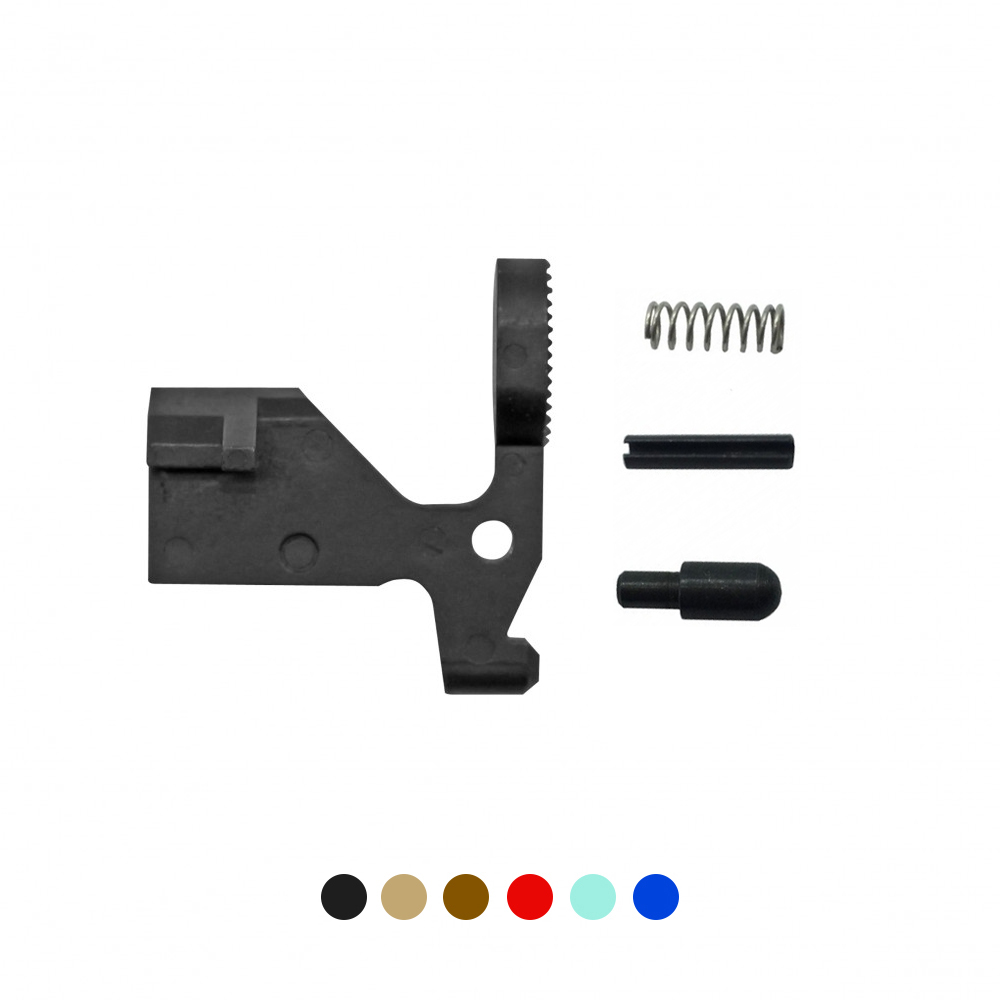 CERAKOTE COLOR OPTION| AR-15 Steel Bolt Catch Replacement 