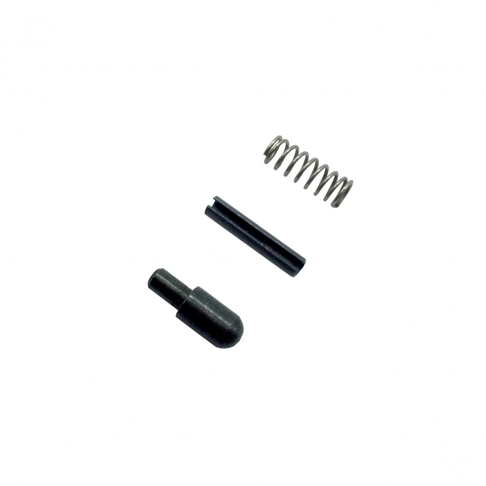 Spring, Roll-pin & Plunger For Bolt Catch