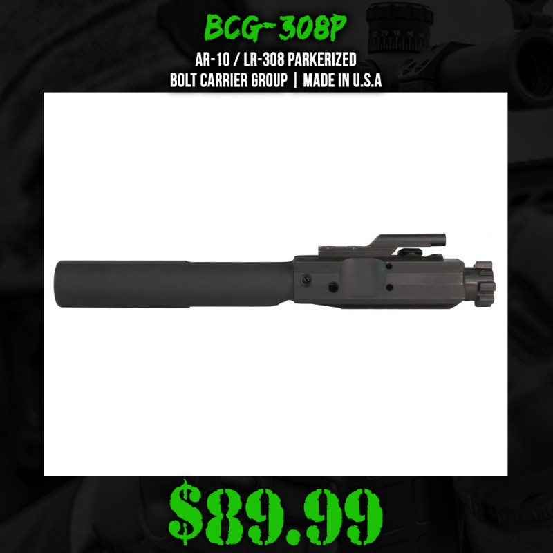 AR-10 / LR-308 Parkerized - Bolt Carrier Group | Made in U.S.A