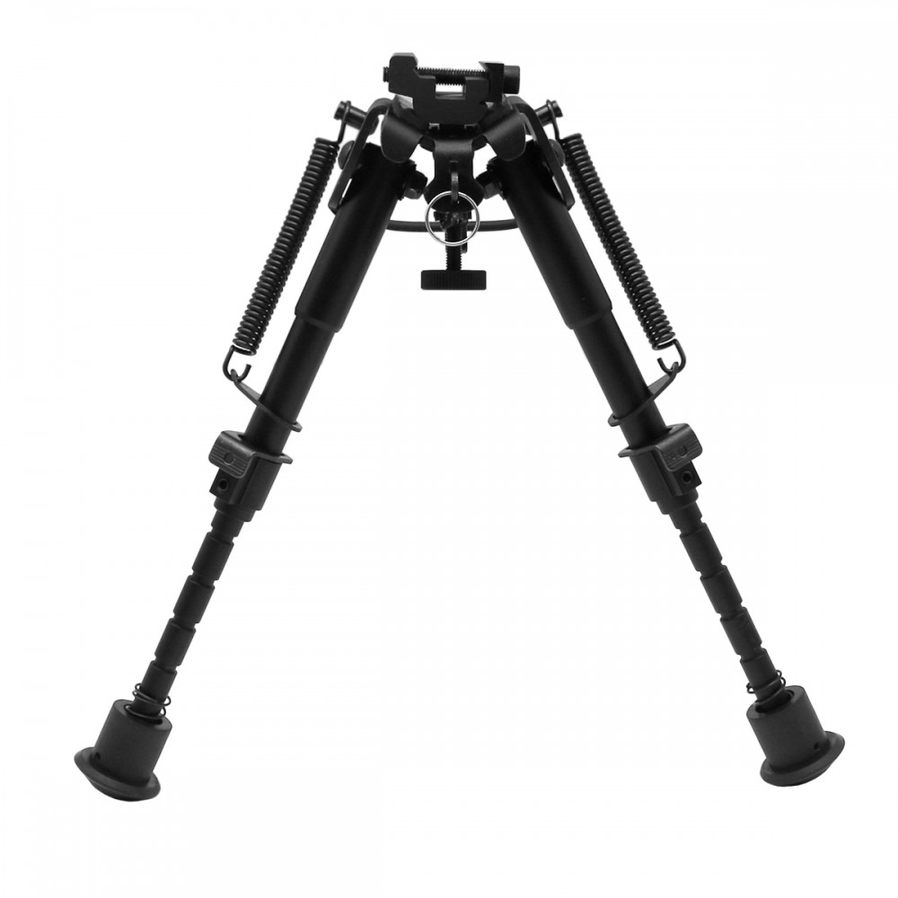 Spring Loaded Adjustable Bipod- Harris Style 6-9 Inches