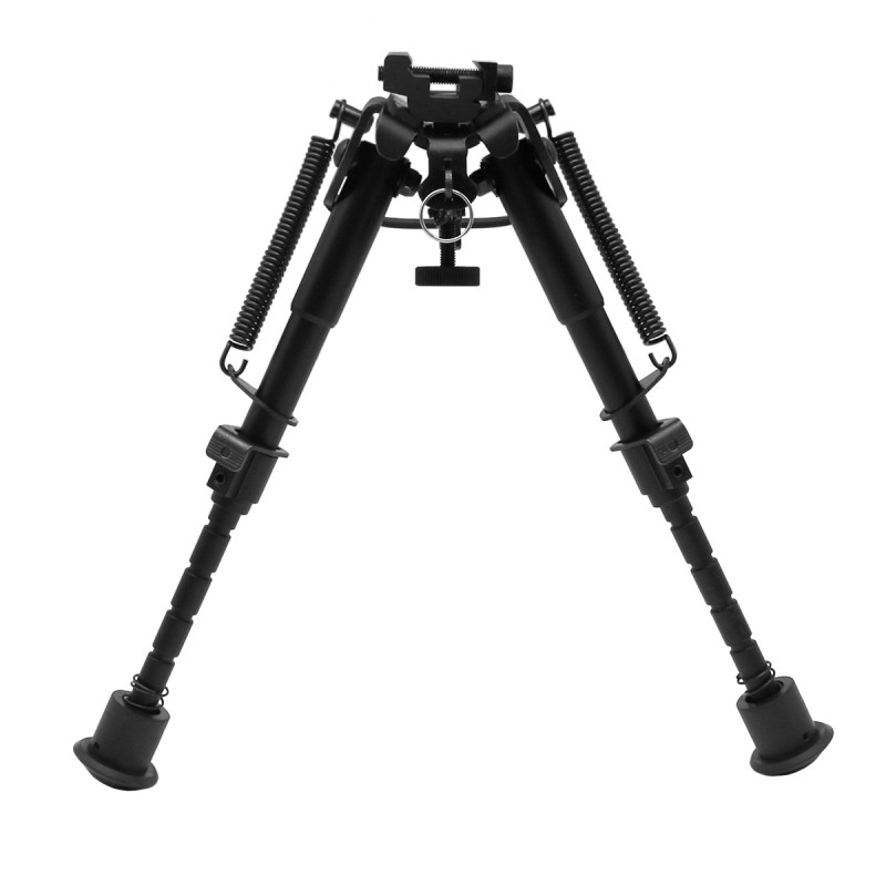 Spring Loaded Adjustable Bipod- Harris Style 6-9 Inches