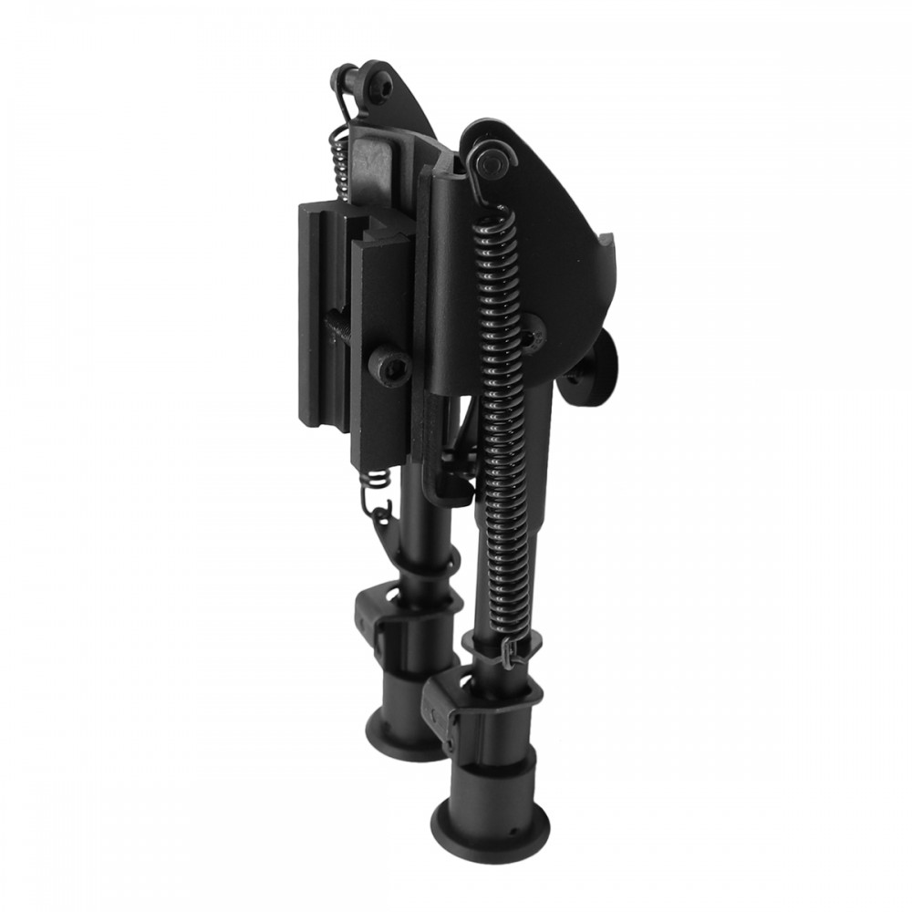 Spring Loaded Adjustable Bipod- Harris Style 6-9 Inches