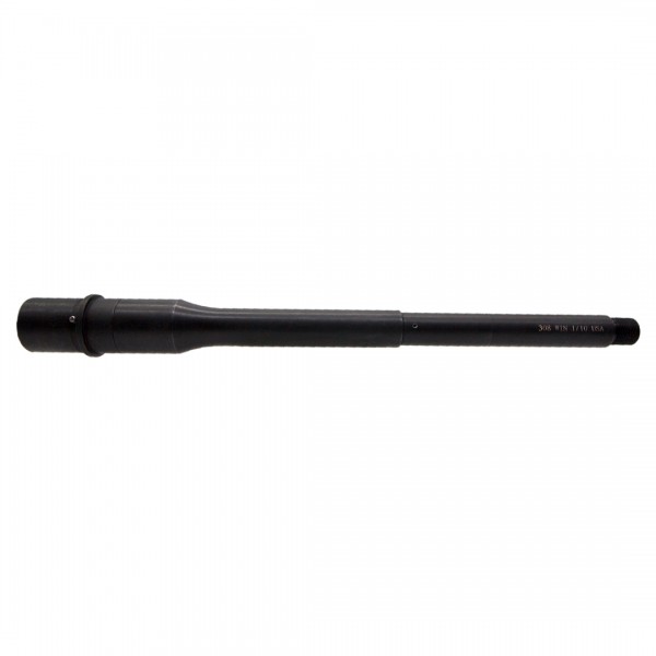AR-10 / LR-308 12.5” Black Nitride Pistol Barrel 1:10 Twist | Made in USA  AR-10 / LR-308 12.5” Black Nitride Pistol Barrel 1:10 Twist | Made in USA