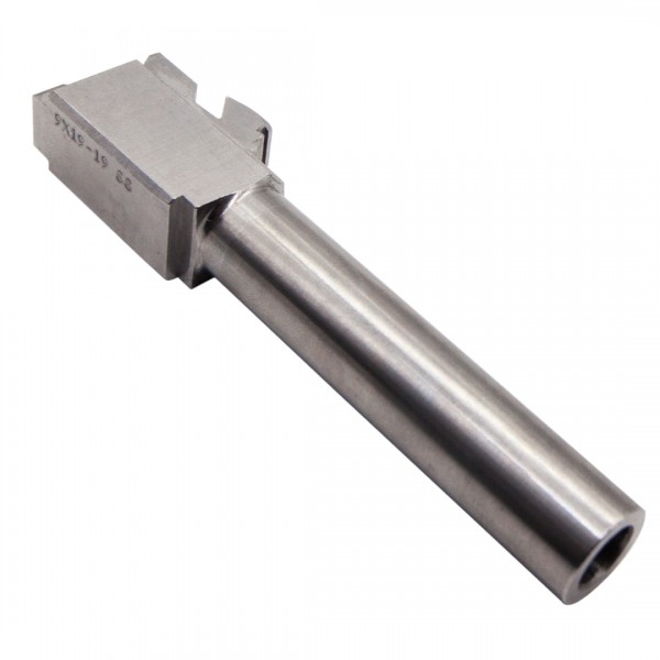 Glock 19 Raw Stainless Steel | 9MM Barrel| Made in USA  Glock 19 Raw Stainless Steel | 9MM Barrel| Made in USA