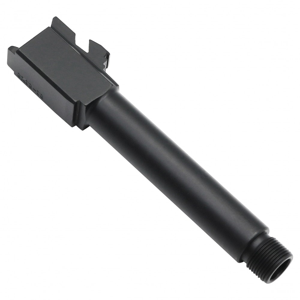 Glock 19 Black Nitride 9mm "Threaded" Barrel