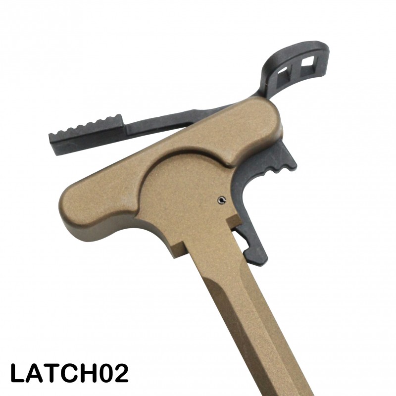 Cerakote Burnt Bronze Accessory Pack| AR-15/9 Charging Handle Forward Assist and Dust Cover