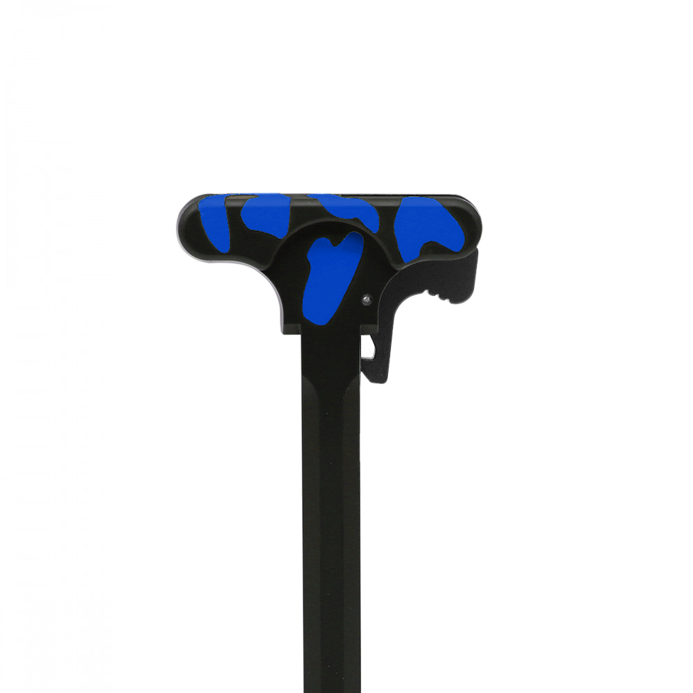 CERAKOTE CAMO BLU | AR-15 Charging Handle - Base BLK - Pattern - BLU