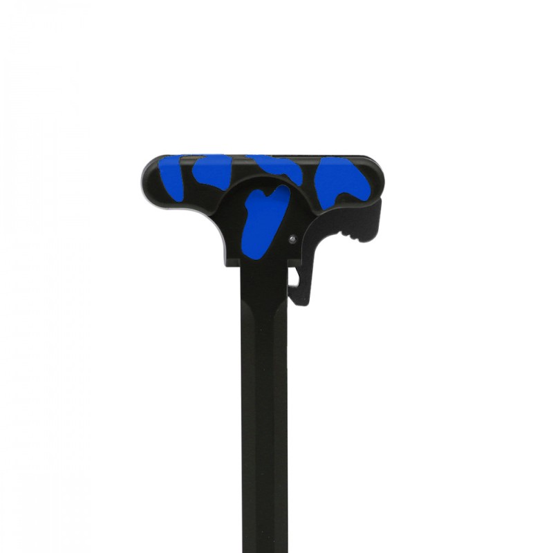 CERAKOTE CAMO BLU | AR-15 Charging Handle - Base BLK - Pattern - BLU