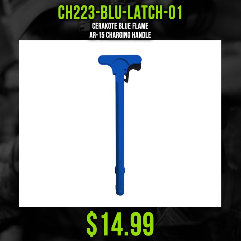 Cerakote Blue Flame | AR-15 Charging Handle Cerakote Blue Flame | AR-15 Charging Handle