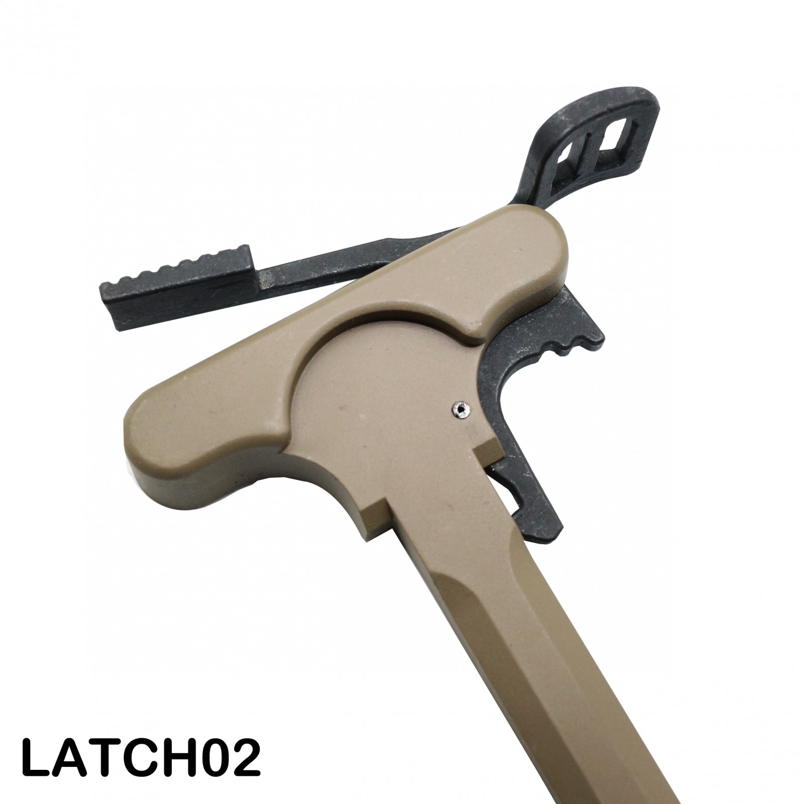 Cerakote FDE | AR-15 Tactical Rifle Charging Handle Assembly Latch Option