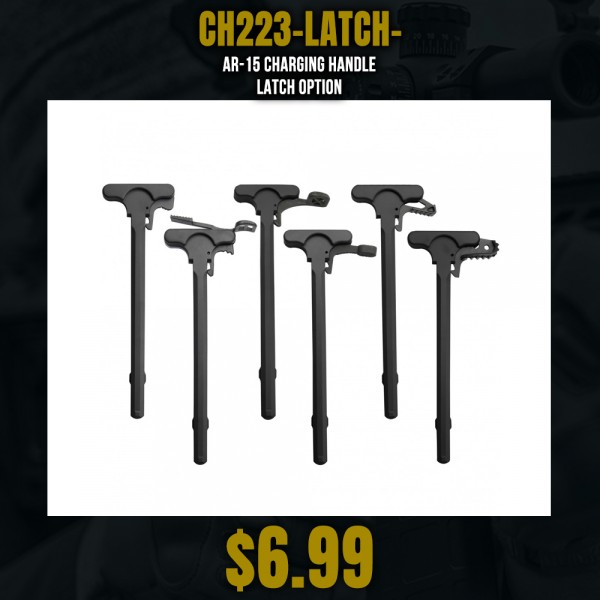 AR-15 Charging Handle | Latch Option