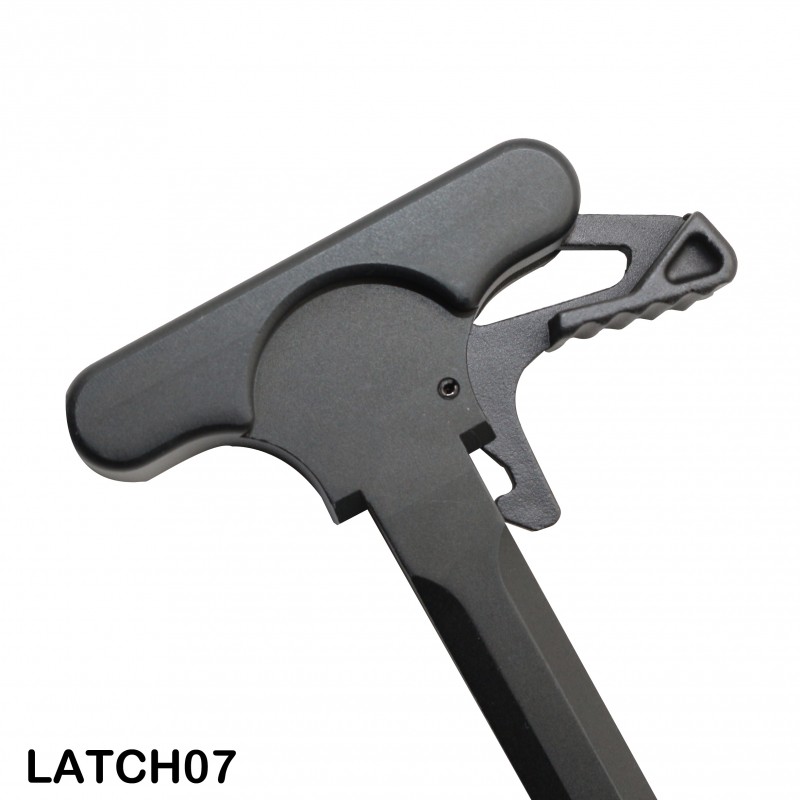 AR-15 - Tactical Rifle Charging Handle With Latch Option Black