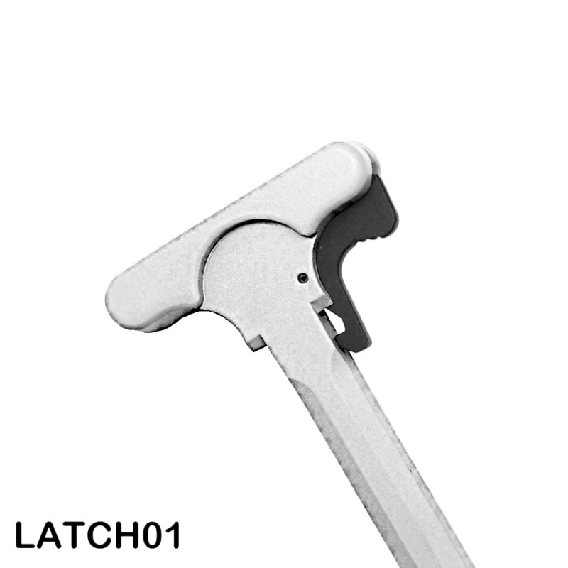 Cerakote Glacier Silver | AR-15 Charging Handle Cerakote Glacier Silver | AR-15 Charging Handle