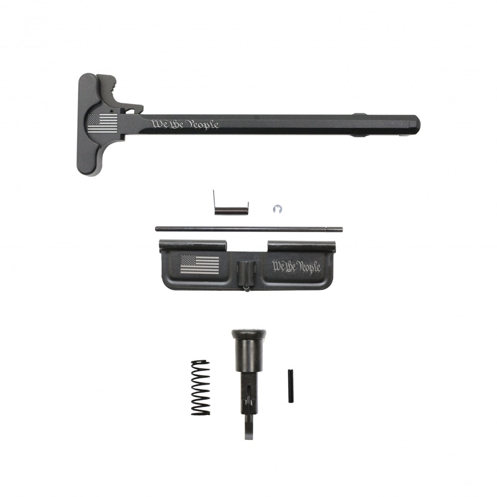 WE THE PEOPLE | AR-15 Upper Receiver, Bolt Carrier Group, Charging Handle, Dust Cover and Forward Assist -Bundle 