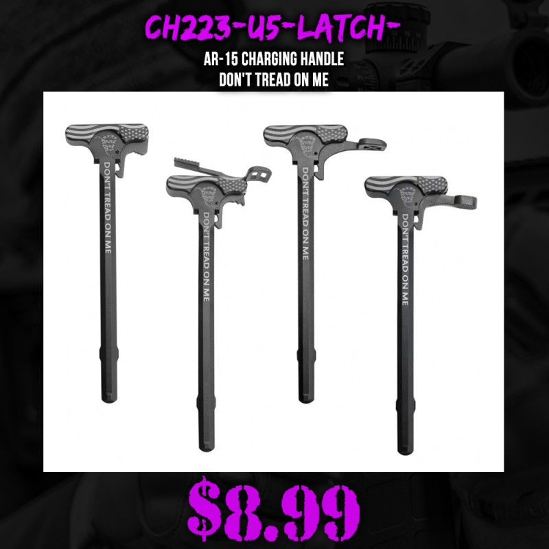 AR-15 Charging Handle | Don't Tread On Me AR-15 Charging Handle | Don't Tread On Me