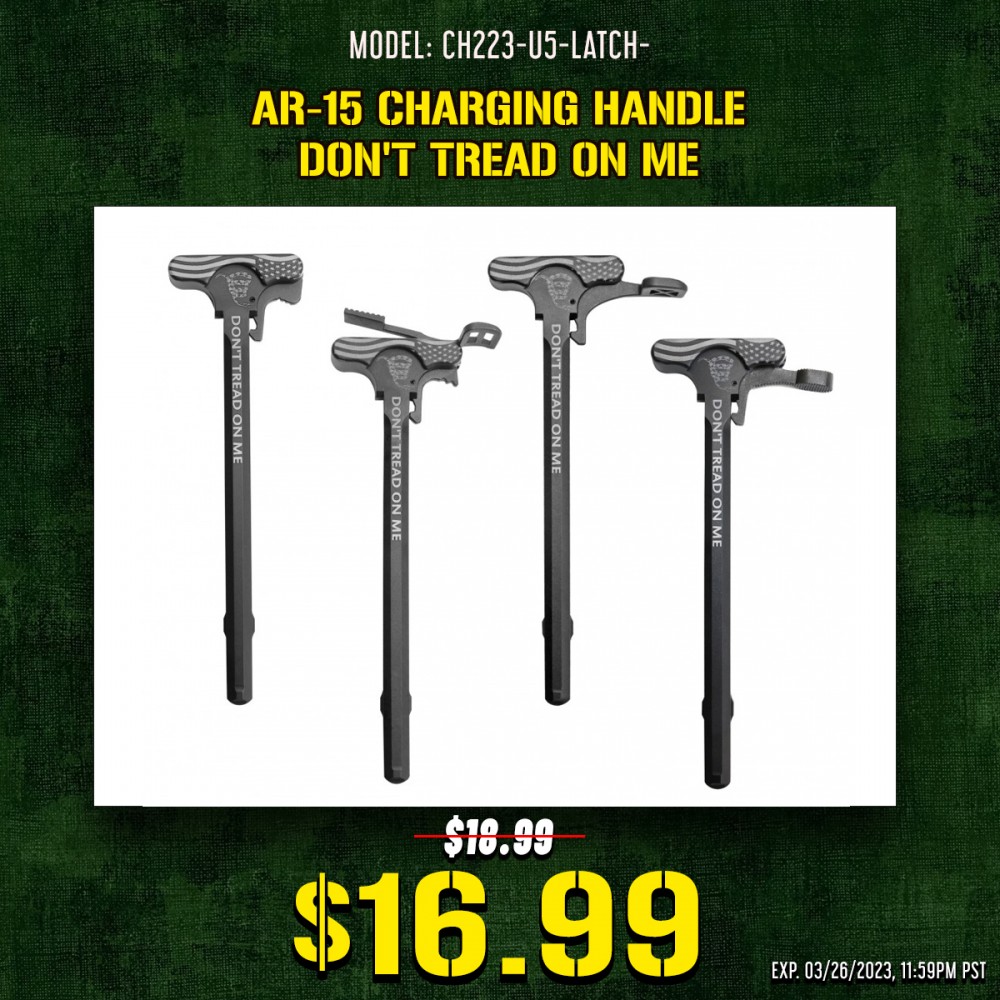 AR-15 Charging Handle | Don't Tread On Me