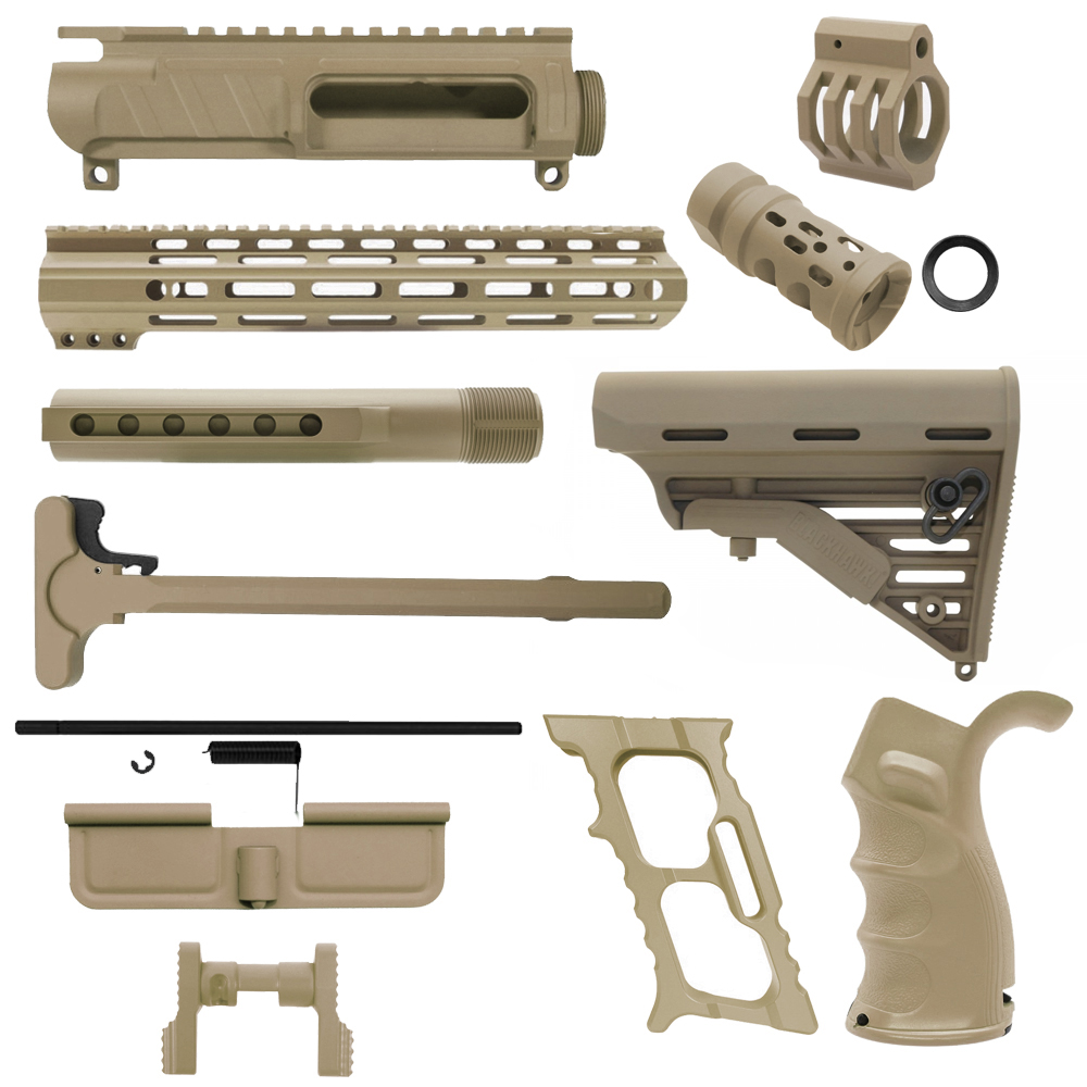 CERAKOTE FLAT DARK EARTH | AR-15 CHASSIS BUNDLE CERAKOTE FLAT DARK EARTH | AR-15 CHASSIS BUNDLE
