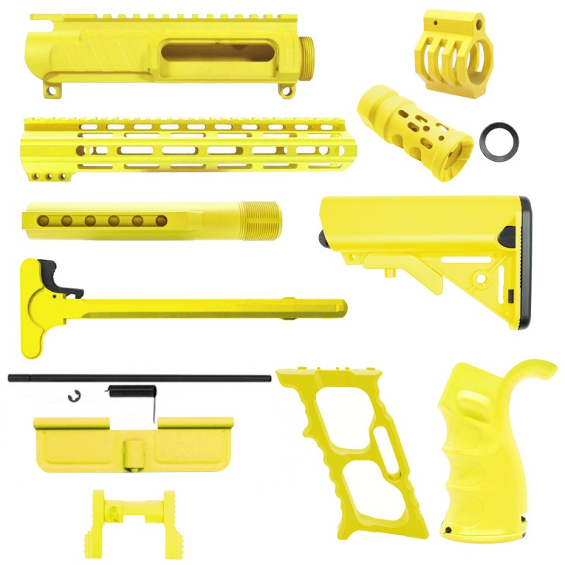 CERAKOTE LEMON ZEST | AR-15 CHASSIS BUNDLE