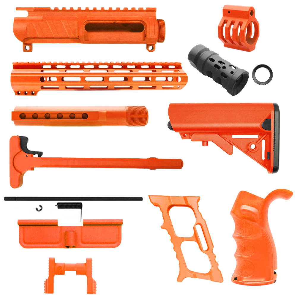 CERAKOTE HUNTER ORANGE | AR-15 CHASSIS BUNDLE