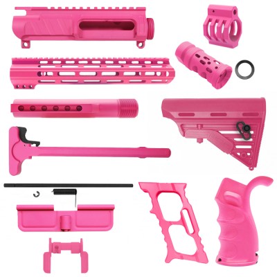 CERAKOTE PINK | AR-15 CHASSIS BUNDLE
