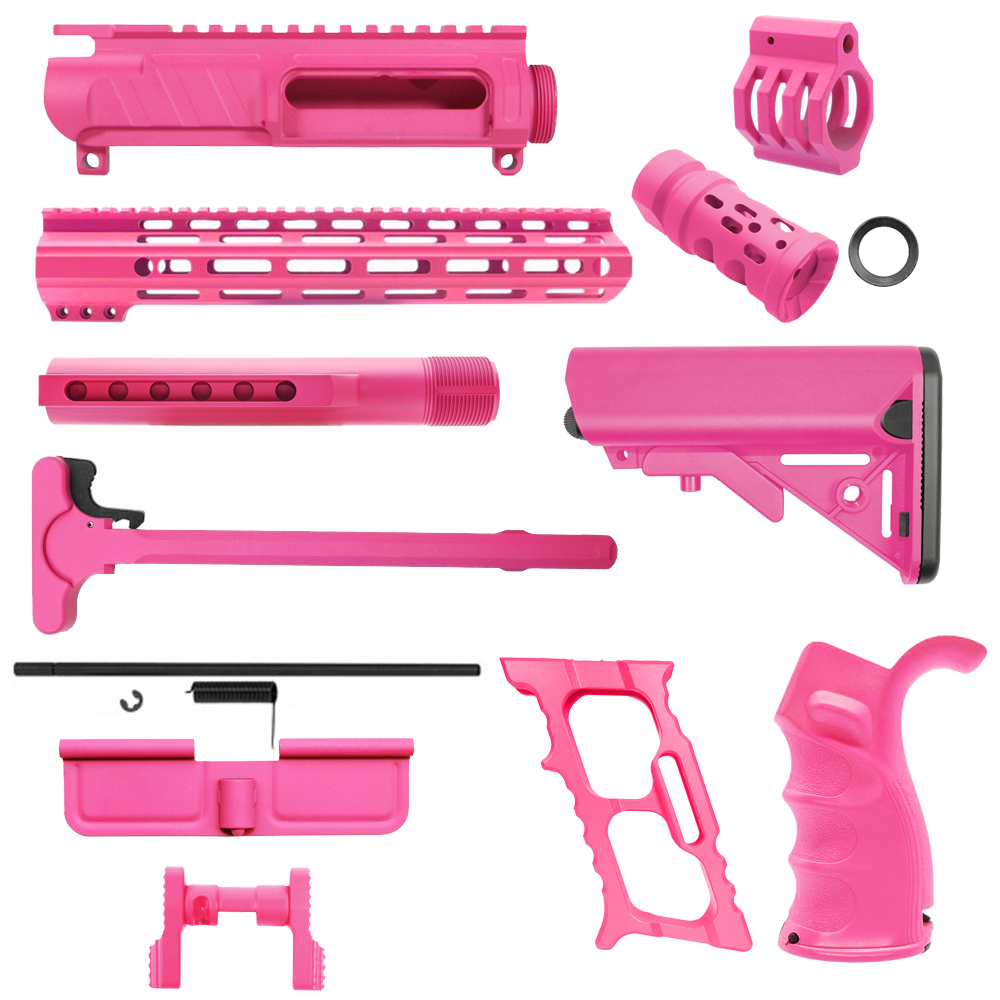 CERAKOTE PINK | AR-15 CHASSIS BUNDLE