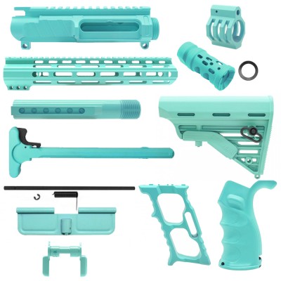 CERAKOTE ROBINS EGG | AR-15 CHASSIS BUNDLE 