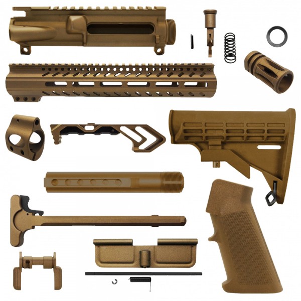 CERAKOTE BURNT BRONZE | AR-15 CHASSIS BUNDLE -V2