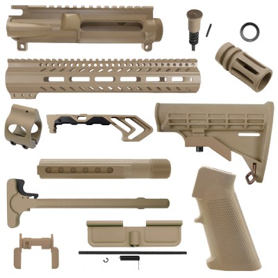 CERAKOTE FLAT DARK EARTH | AR-15 CHASSIS BUNDLE -V2