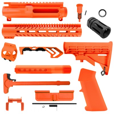 CERAKOTE HUNTER ORANGE | AR-15 CHASSIS BUNDLE -V2