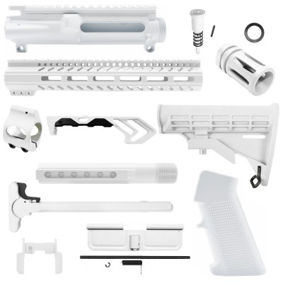 CERAKOTE BRIGHT WHITE | AR-15 CHASSIS BUNDLE -V2