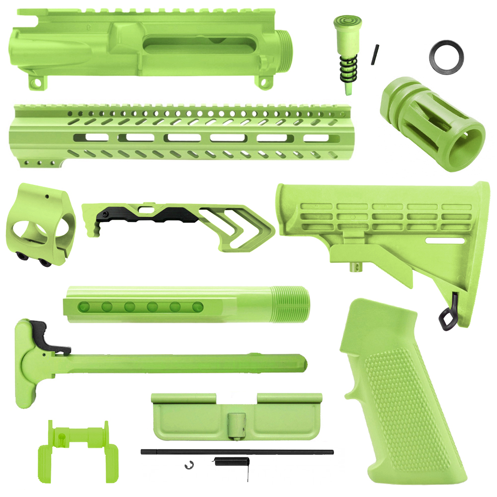 CERAKOTE ZOMBIE GREEN | AR-15 CHASSIS BUNDLE -V2
