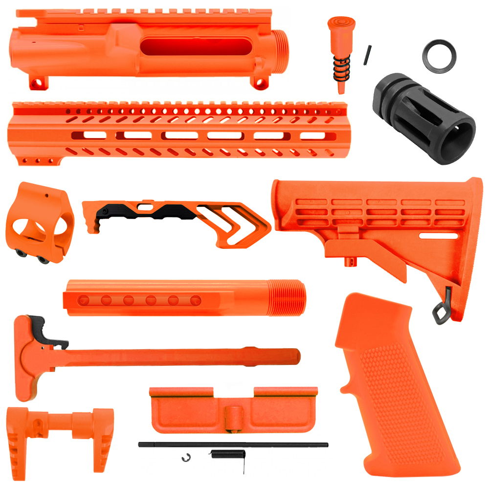 CERAKOTE HUNTER ORANGE | AR-15 CHASSIS BUNDLE -V2