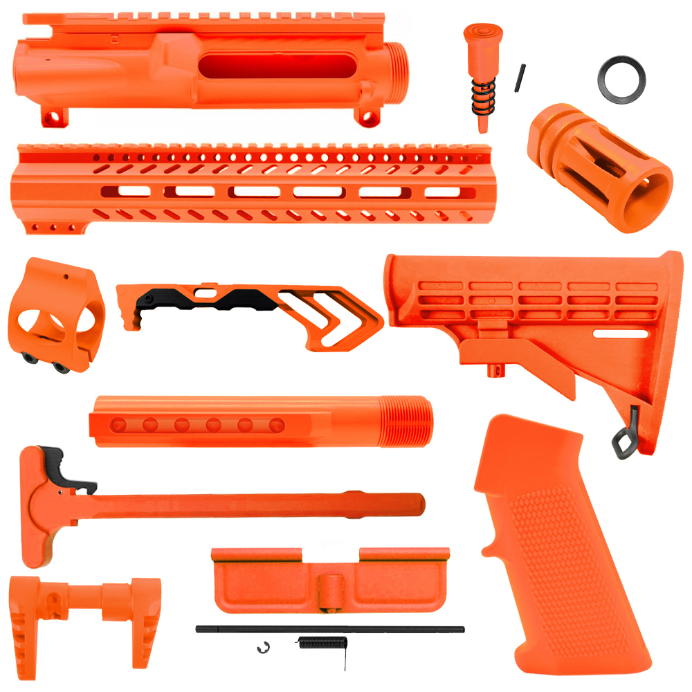 CERAKOTE HUNTER ORANGE | AR-15 CHASSIS BUNDLE -V2