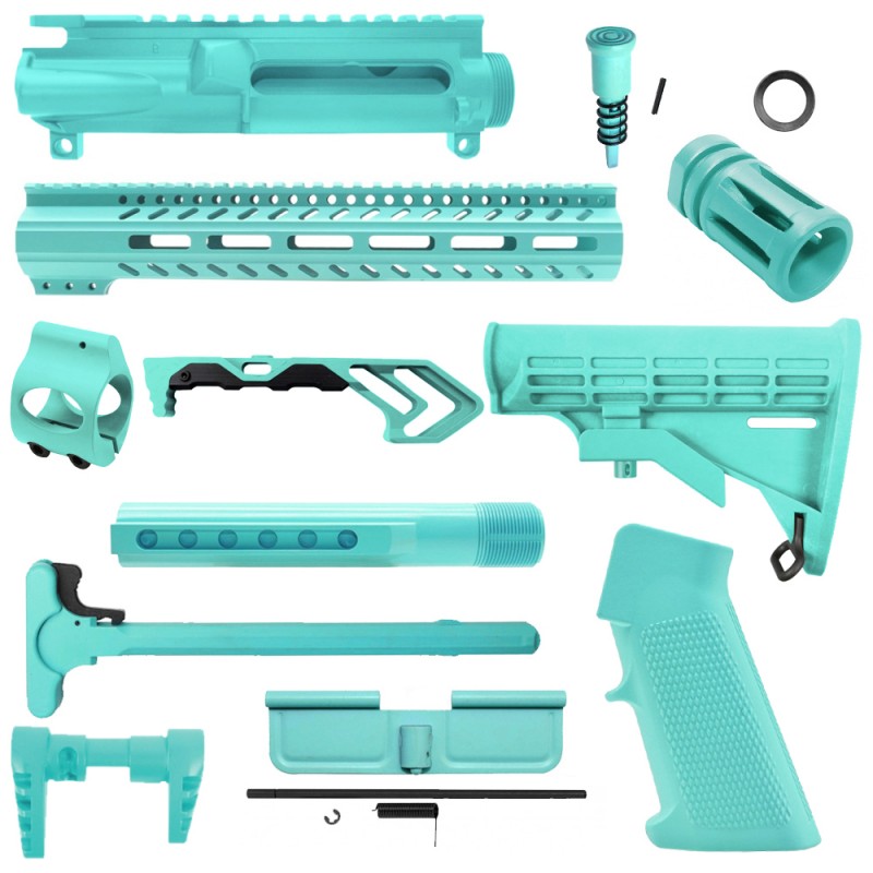 CERAKOTE ROBINS EGG | AR-15 CHASSIS BUNDLE -V2