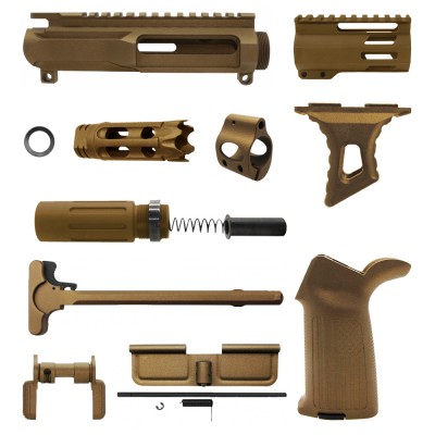 CERAKOTE BURNT BRONZE | AR-15 CHASSIS BUNDLE -V3